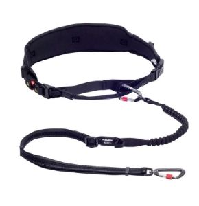 ROGZ AIRTECH SPORT BELT AND LEAD S-M BLACK_0