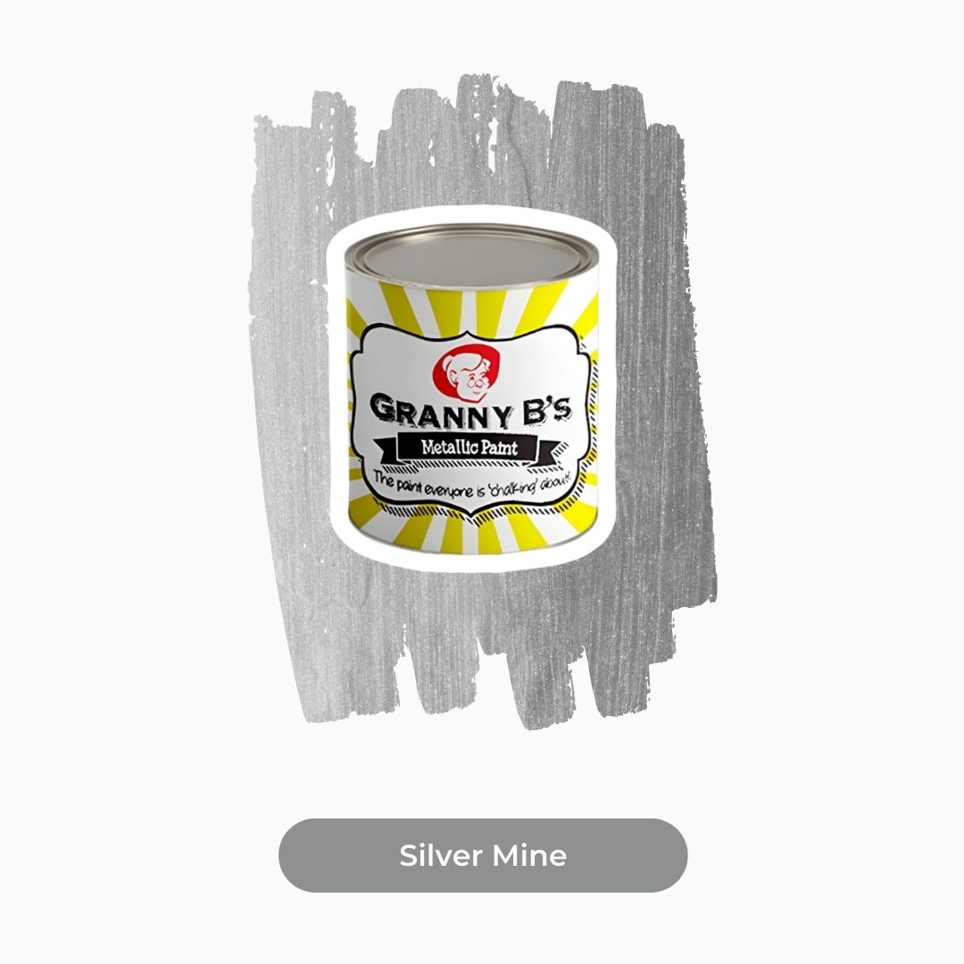 Metallic Chalkpaint - Silver Mine_0