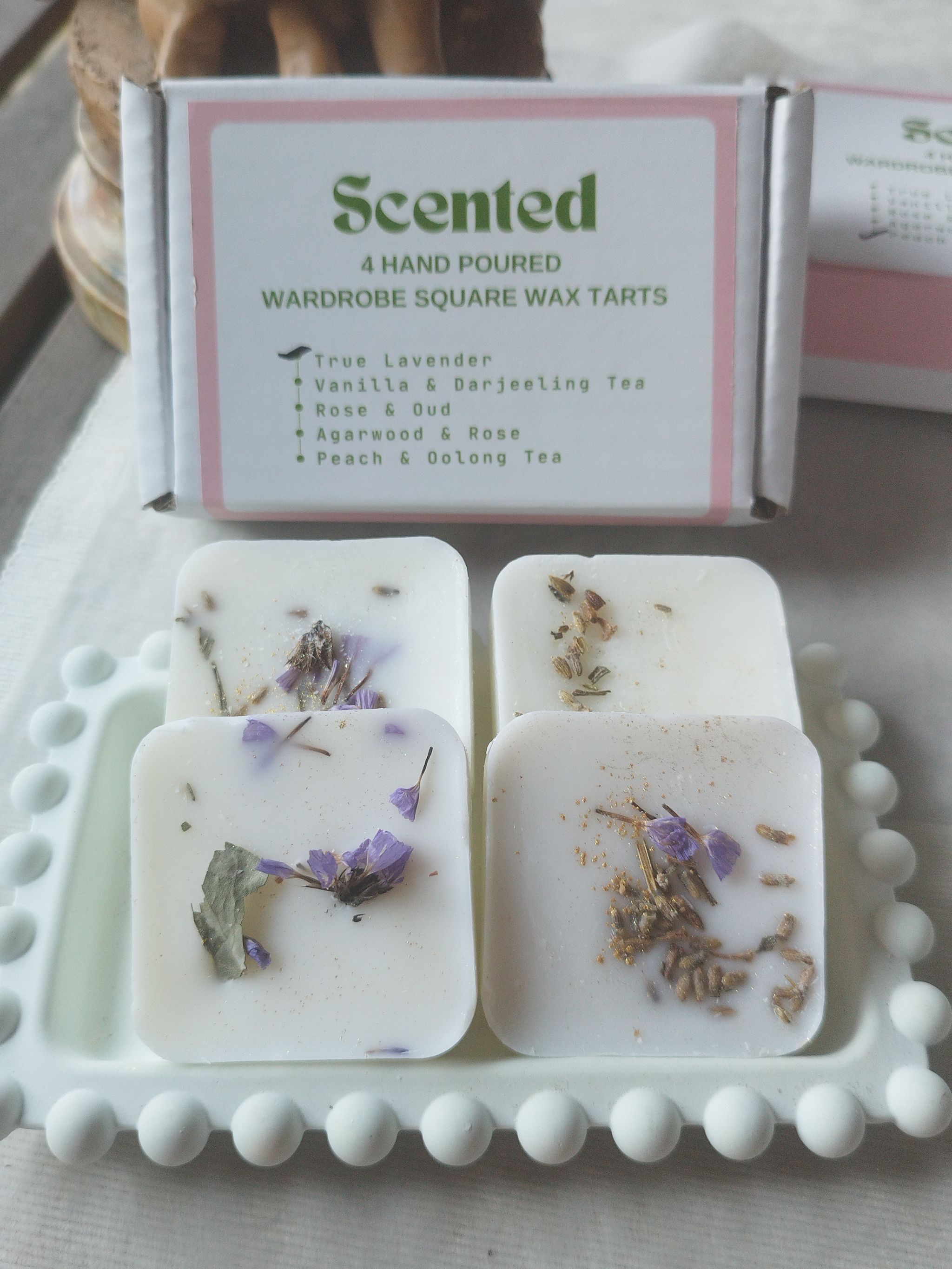 4 Pieces of Scented Square Wax Tarts_0