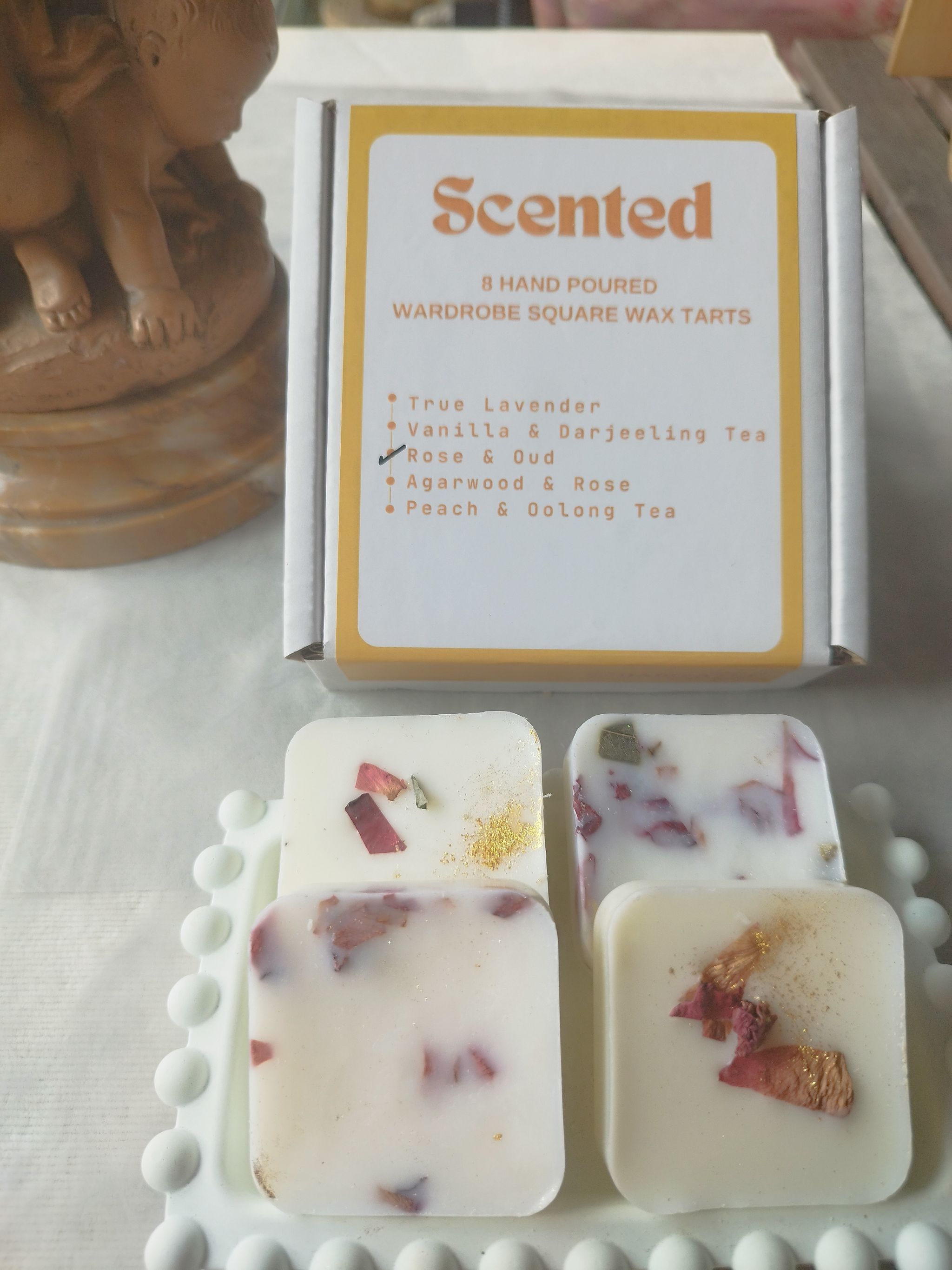 4 Pieces of Scented Square Wax Tarts_3