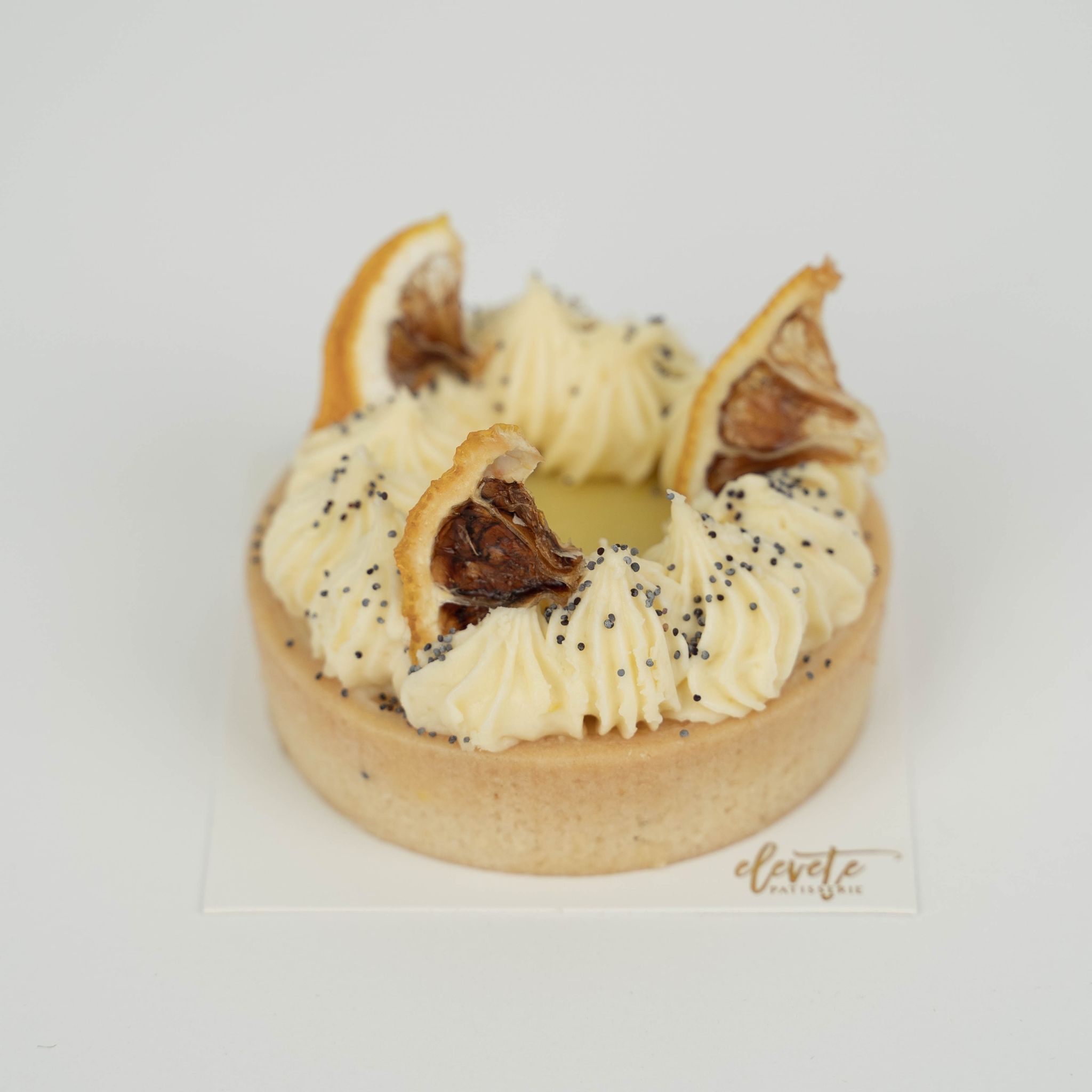 柠檬罂粟籽挞 Lemon Poppyseed Tart (9pcs)_0