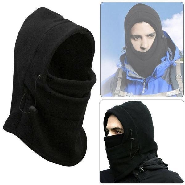 Men's Windproof Fleece Balaclava with Ear Protection – Winter Riding Hat_0