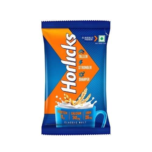 Horlicks Classic Malt Powder Refill Pouch 500 g_0