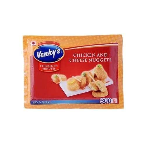 VENKYS CHICKEN AND CHEESE NUGGETS 300G_0