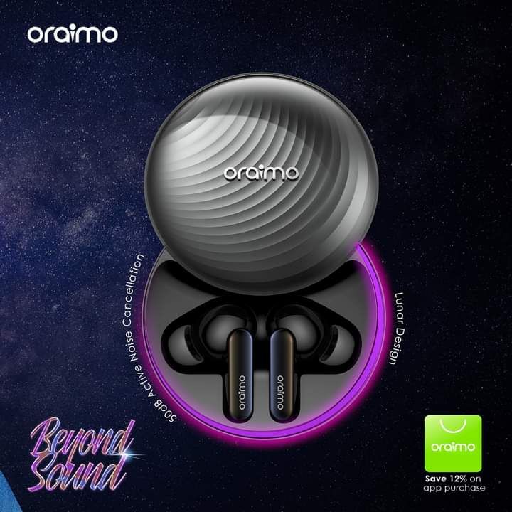 oraimo SpaceBuds Hybrid ANC True Wireless Earbuds Customized Voice Prompt_1