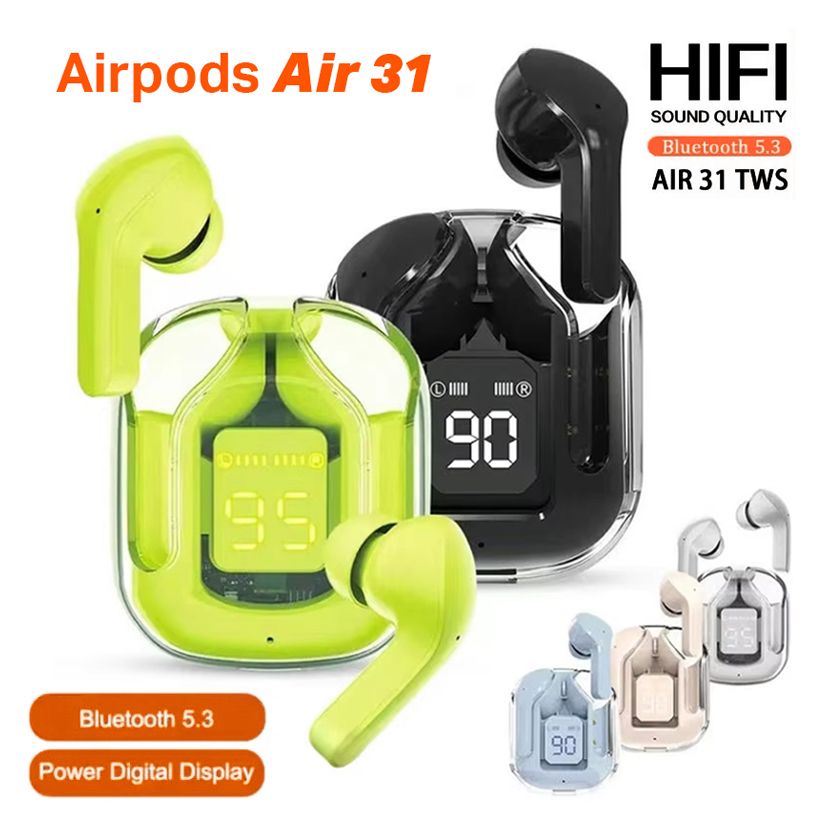 Air 31 TWS Airpods - Wireless Bluetooth 5.3 EarBuds_0