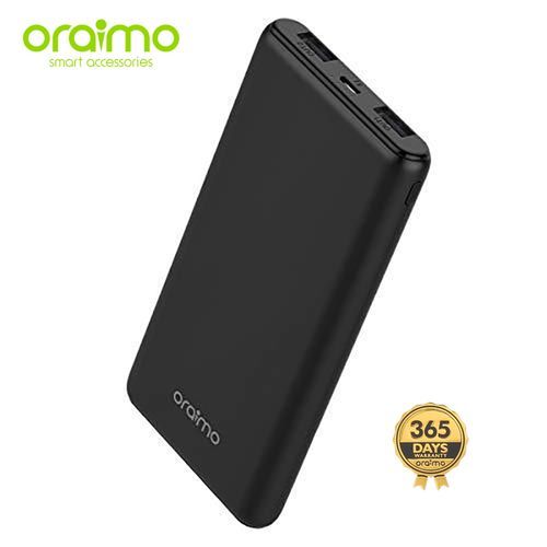 Oraimo 10000mAh Power-Bank 2.1A For 2 Device Same Time OPB-P110DN_0