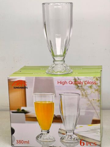 6pc Milkshake Glass Set #001_0