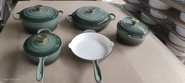 Cast Iron Cookware Set - Dolphin_2