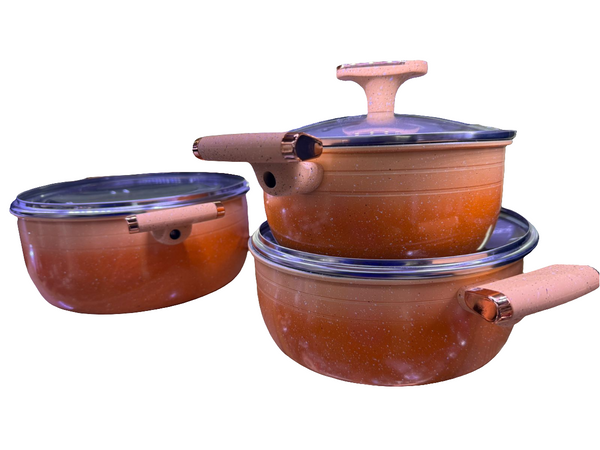 Orange Cookware/Sufuria Set_0