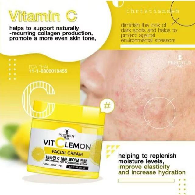 PRECIOUS Vit C Lemon Facial Cream_1