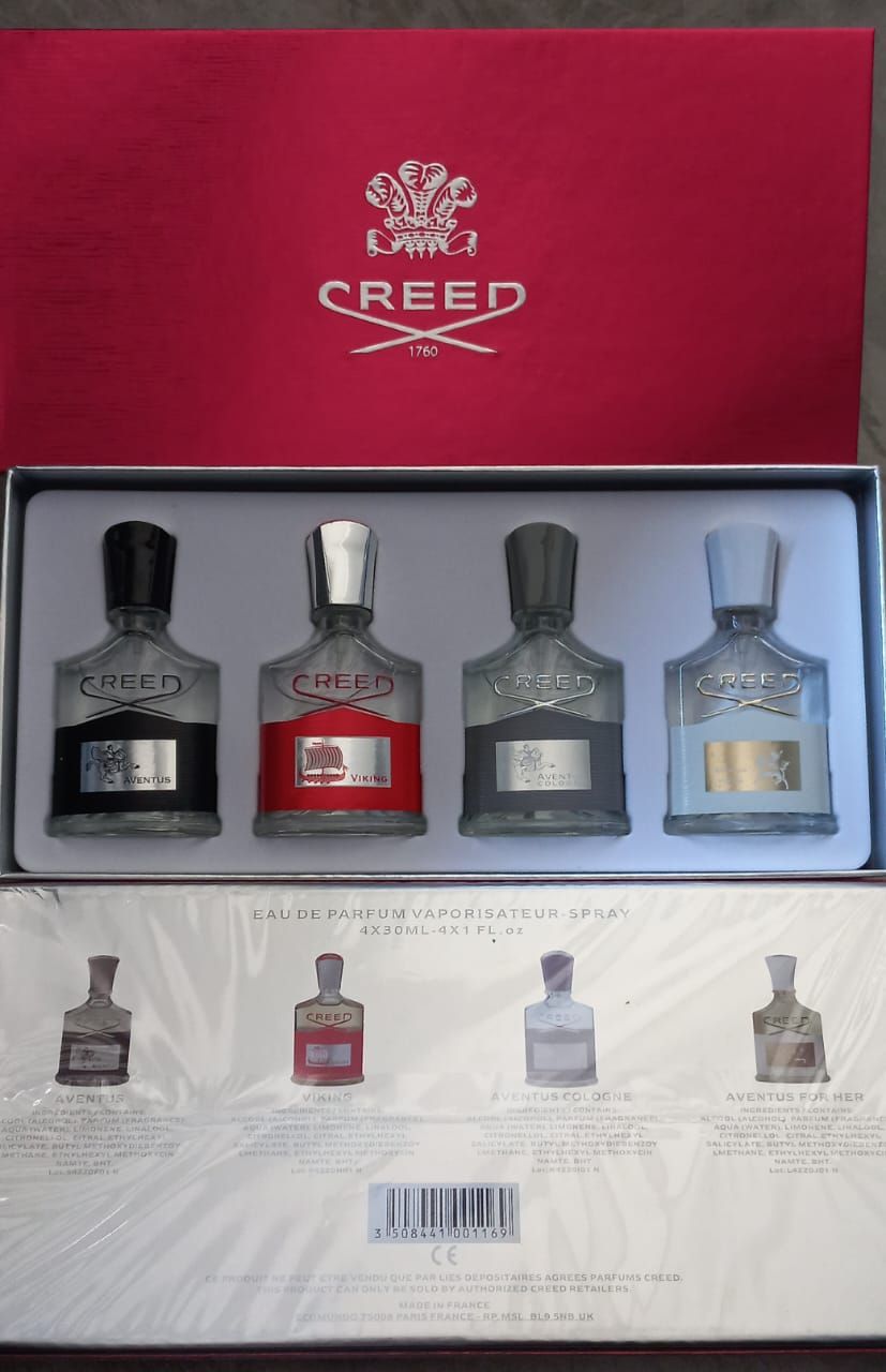 Creed Set / Red (4 x 30ml)_0