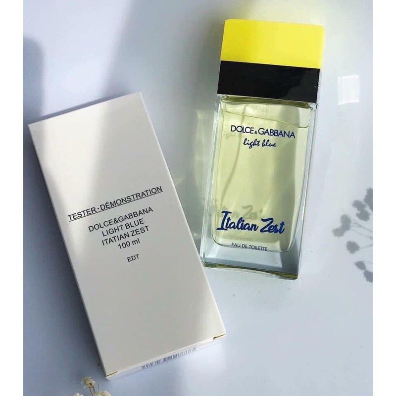 Dolce&Gabbana Light Blue Italian Zest Edt 100ml Tester Box_0