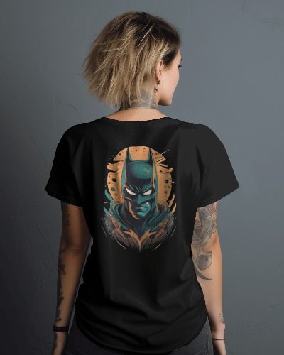 Unisex Batman T Shirt Design_1