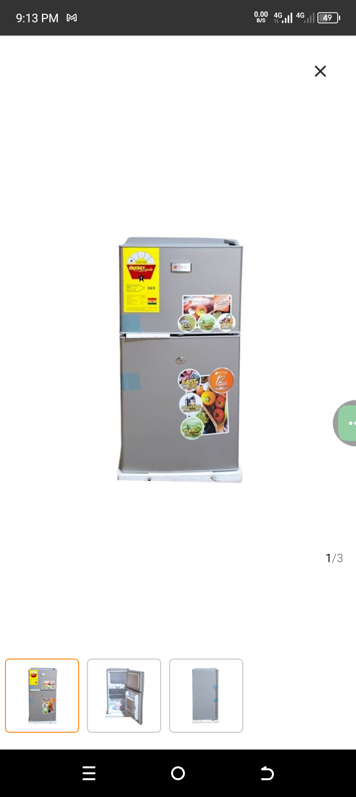 90Litre - GLX- 125KG - TABLE TOP REFRIGERATOR _1