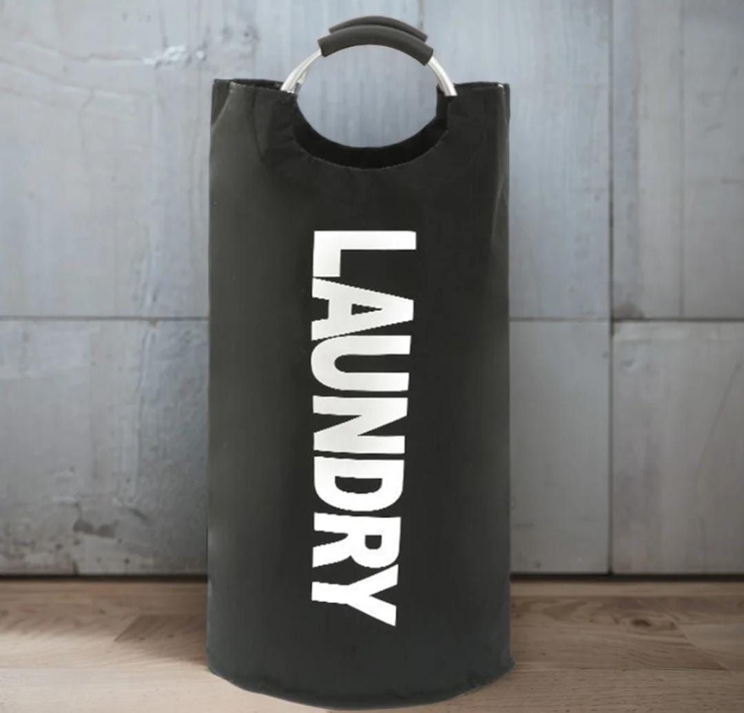 Foldable large capacity laundry basket _0