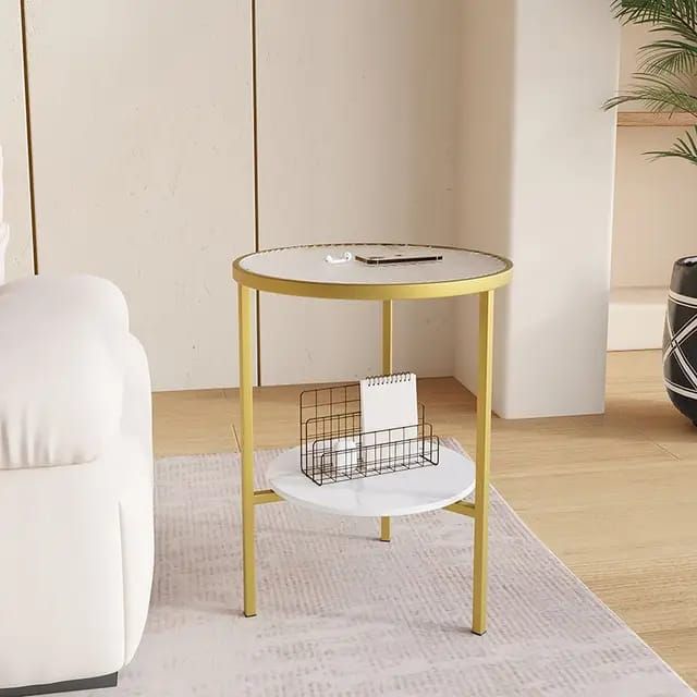 Simple Mobile Corner Table_1