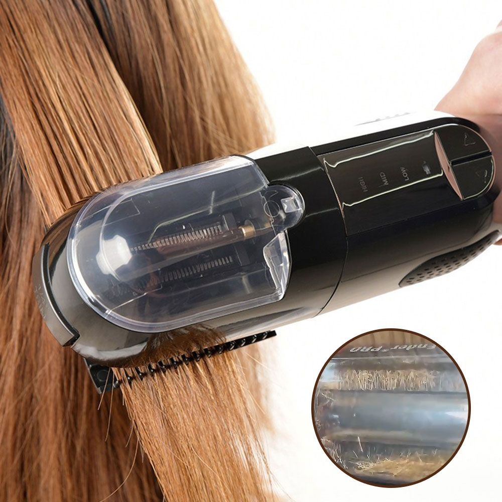 Split Ends Remover Hair Trimmer for Dry Damaged and Brittle,Spec: Gen 2 With Power Light(USB Plug)_2