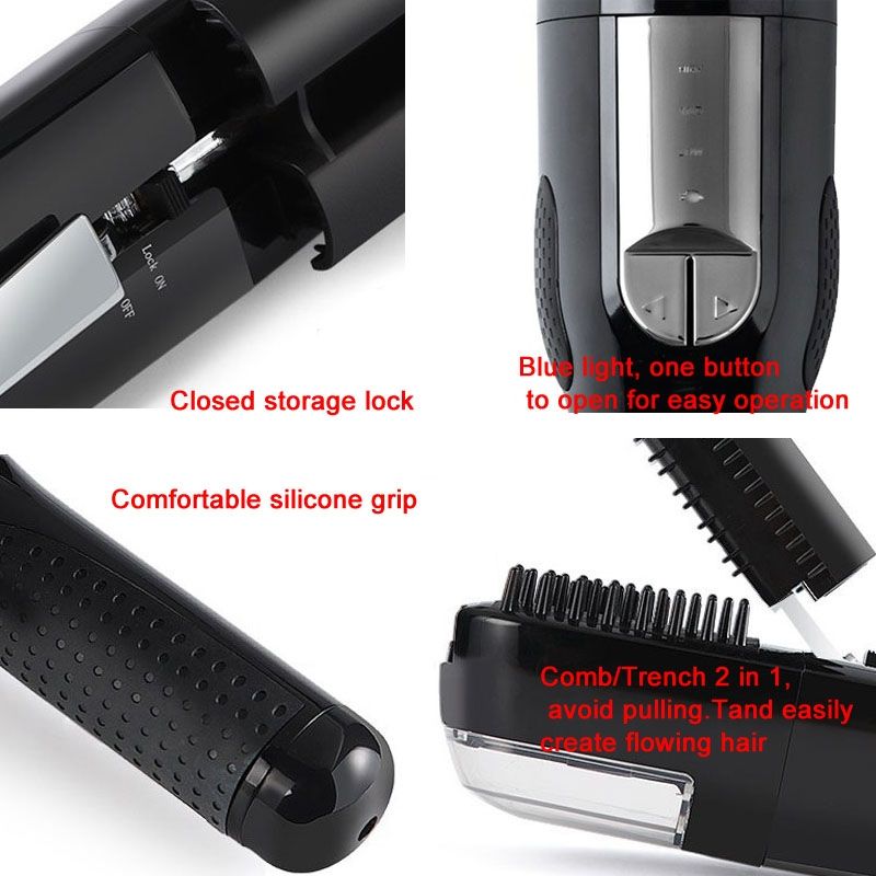 Split Ends Remover Hair Trimmer for Dry Damaged and Brittle,Spec: Gen 2 With Power Light(USB Plug)_3