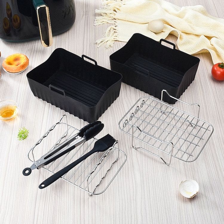 10pcs /Set Air Fryer Baking Accessories Set Kitchen Oven Accessories_3