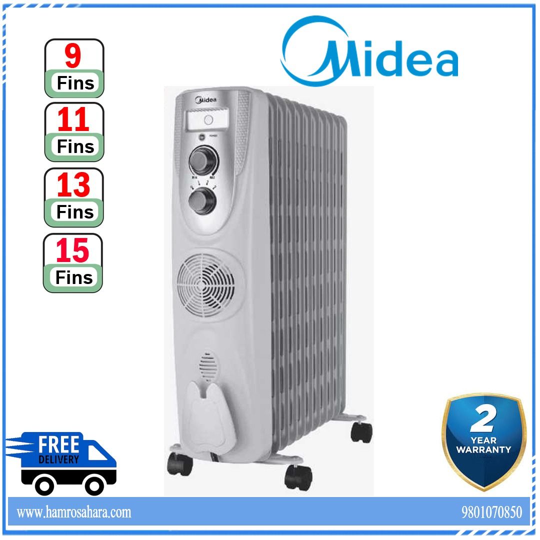 Midea Oil Filled Radiator Room Heaters_0