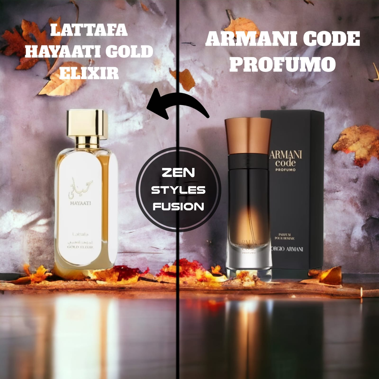 HAYAATI GOLD ELIXIR - ARMANI CODE PROFUMO_0