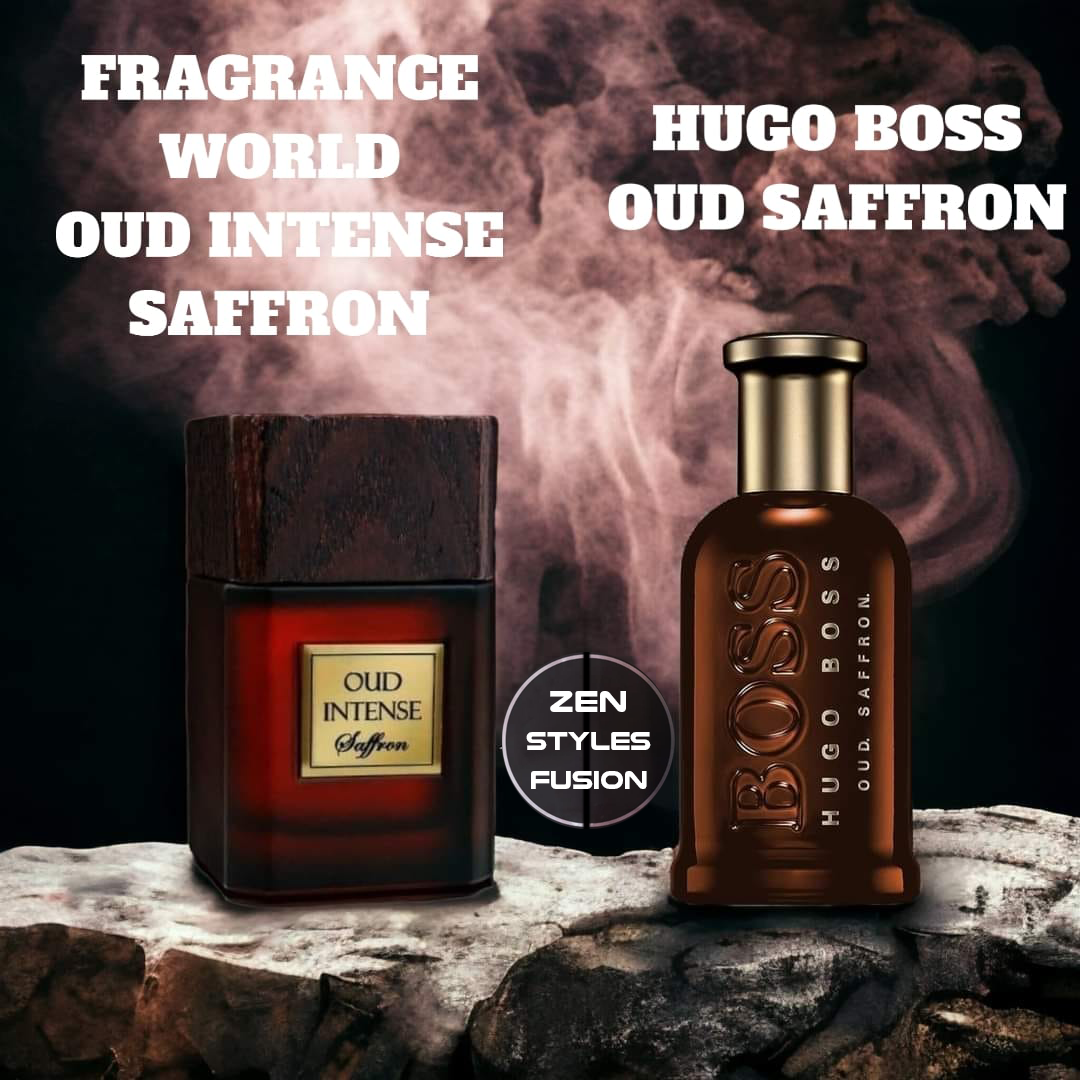 OUD INTENSE SAFFRON BY FRAGRANCE WORLD - HUGO BOSS OUD SAFFRON_0