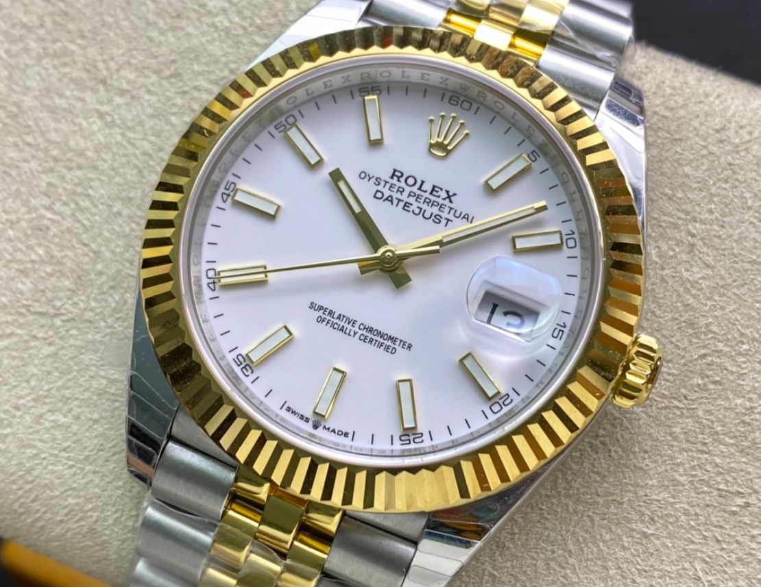 Super Clone Datejust 41 126333 Steel and Yellow Gold Rolesor_2