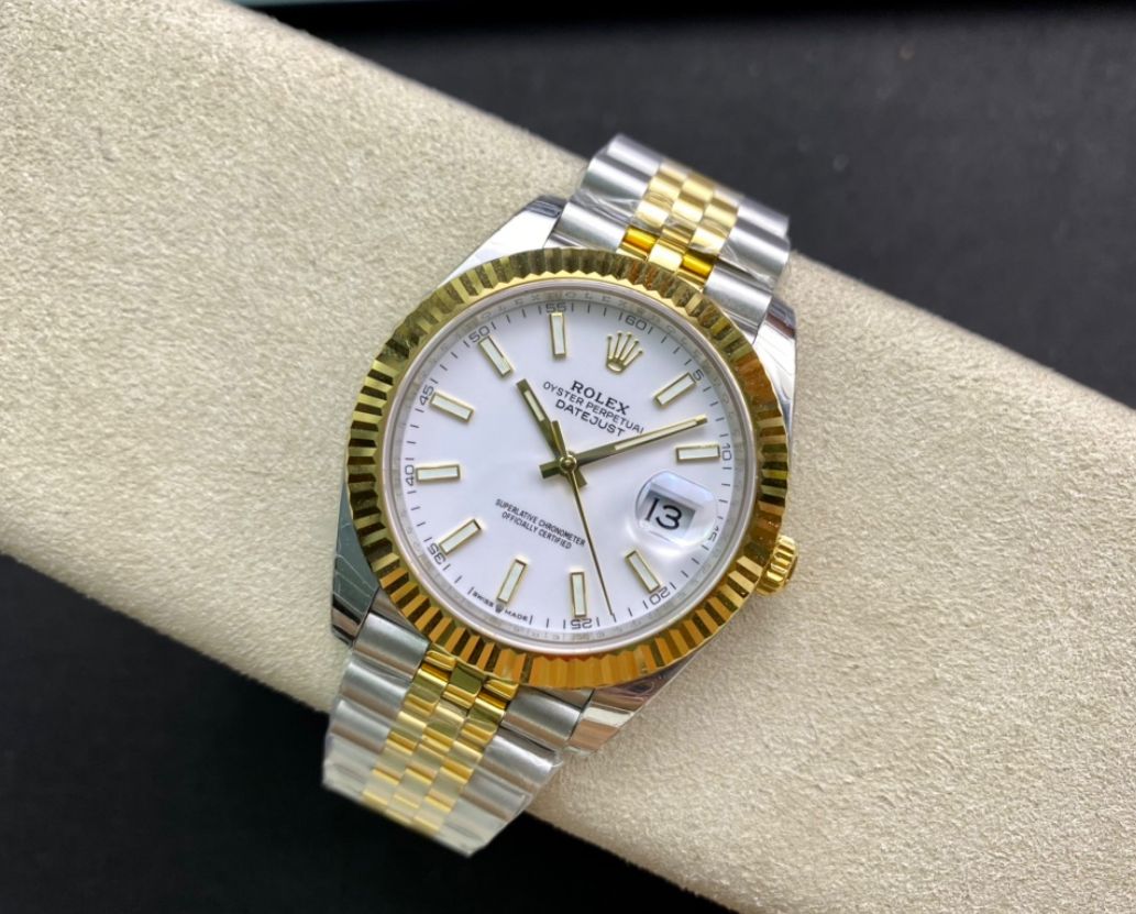 Super Clone Datejust 41 126333 Steel and Yellow Gold Rolesor_3