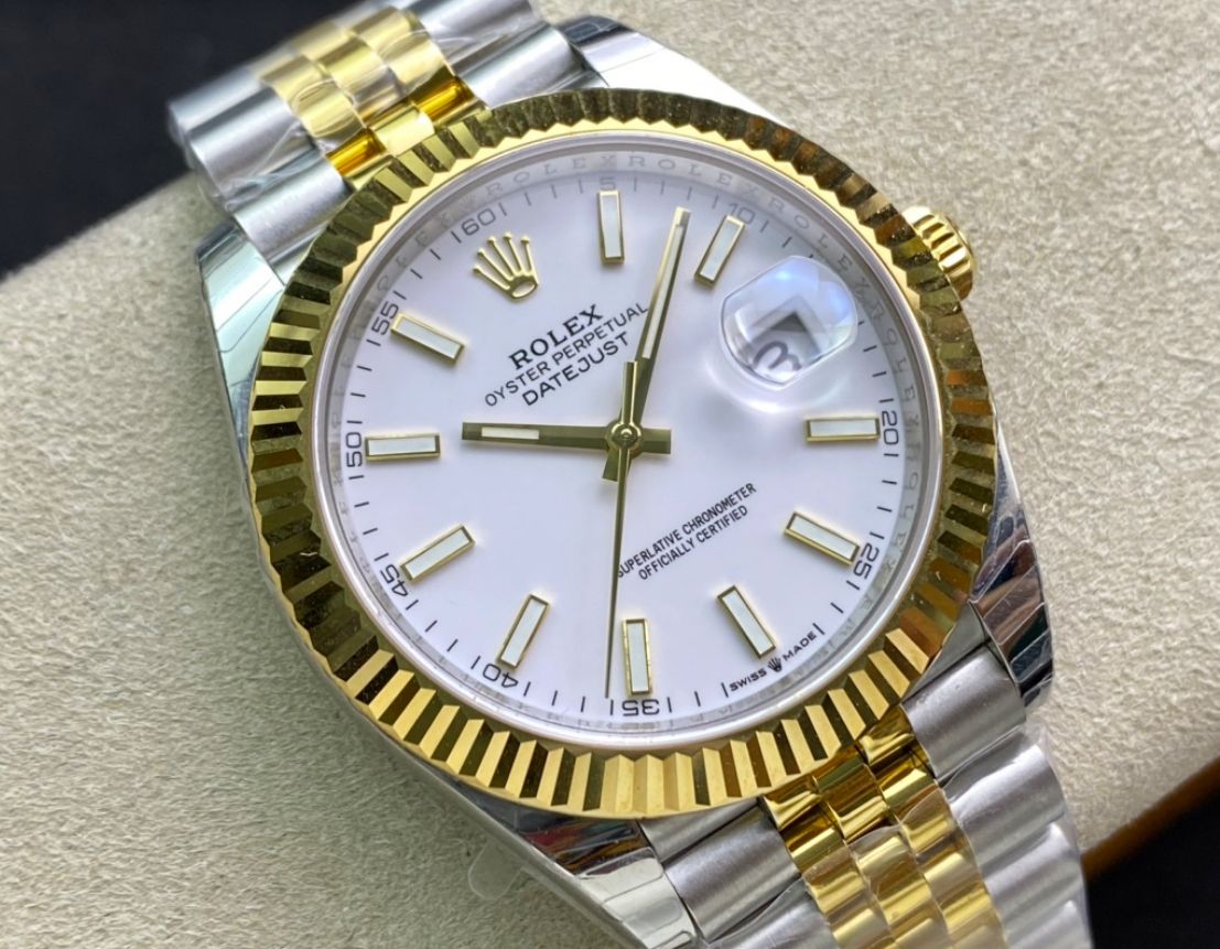 Super Clone Datejust 41 126333 Steel and Yellow Gold Rolesor_1