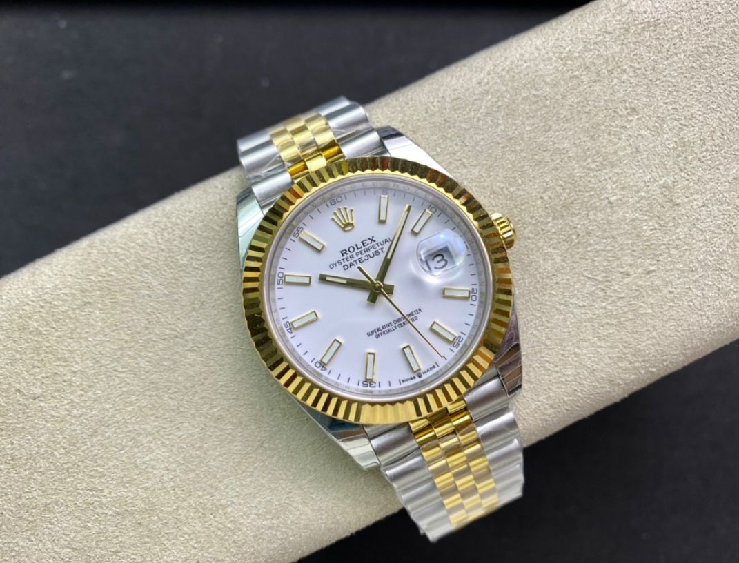 Super Clone Datejust 41 126333 Steel and Yellow Gold Rolesor_4