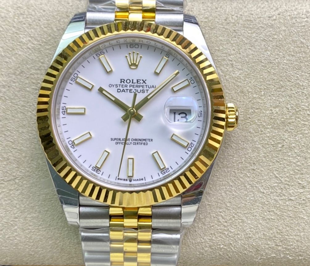 Super Clone Datejust 41 126333 Steel and Yellow Gold Rolesor_0