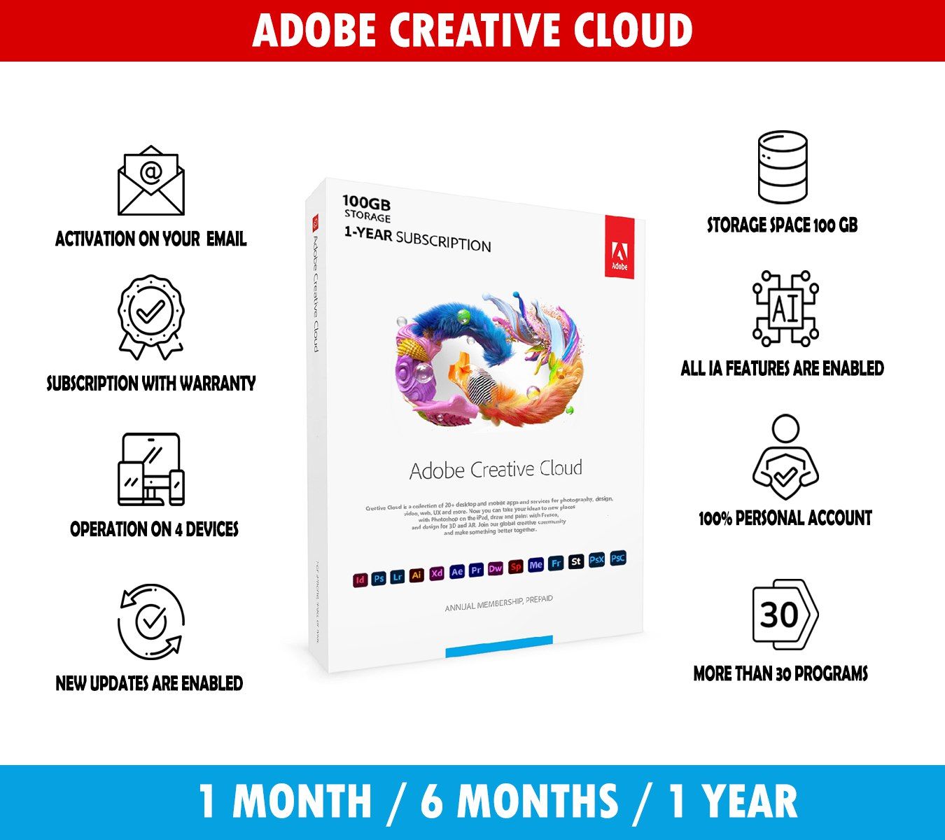 Adobe creative cloud - Subscription_0