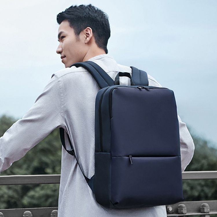 Original Xiaomi Classic Business Backpack 2 18L Large Capacity IPX4 School Double Shoulders Bag Grey_13