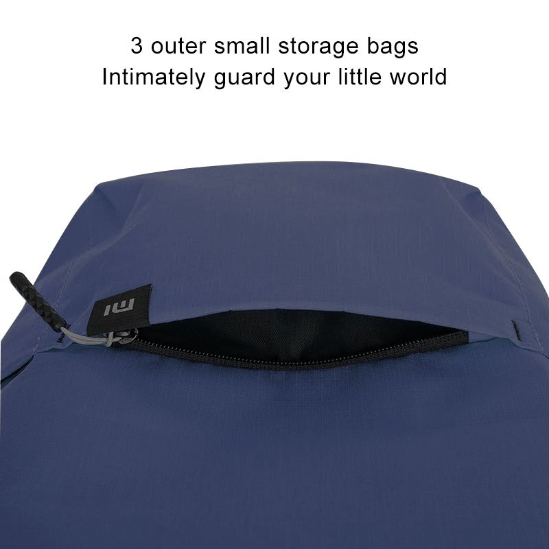 Original Xiaomi 10L Travel Camping Backpack Bag Colorful Leisure Sports Chest Pack Bags Unisex Dark Blue_1