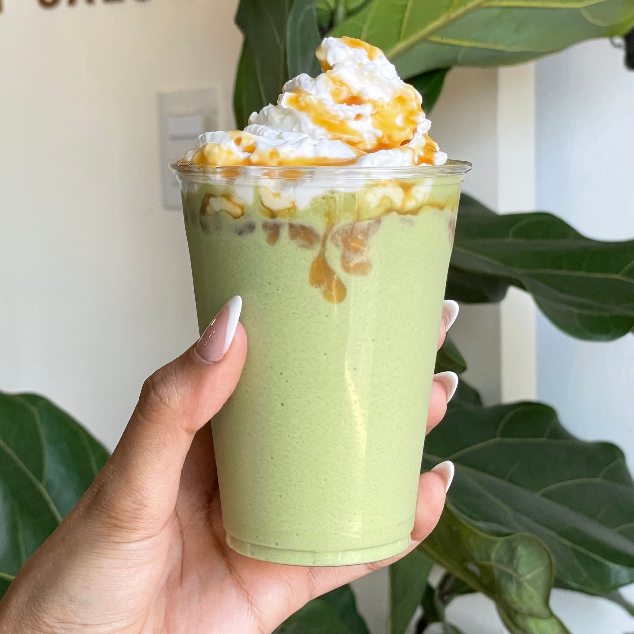 Caramel Matcha Frappuccino_0