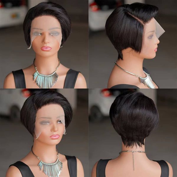 Pixie Human hair Wig_1