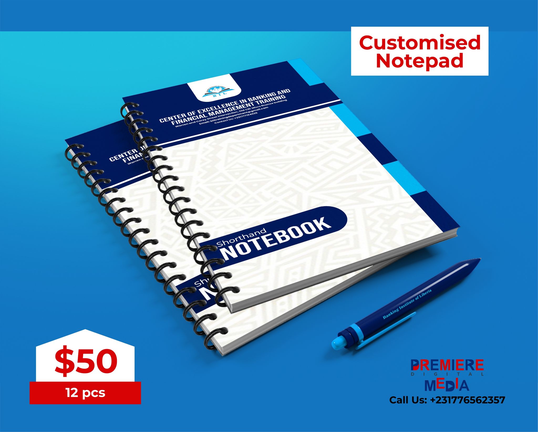 Customised Notepad (1 dozen)_0