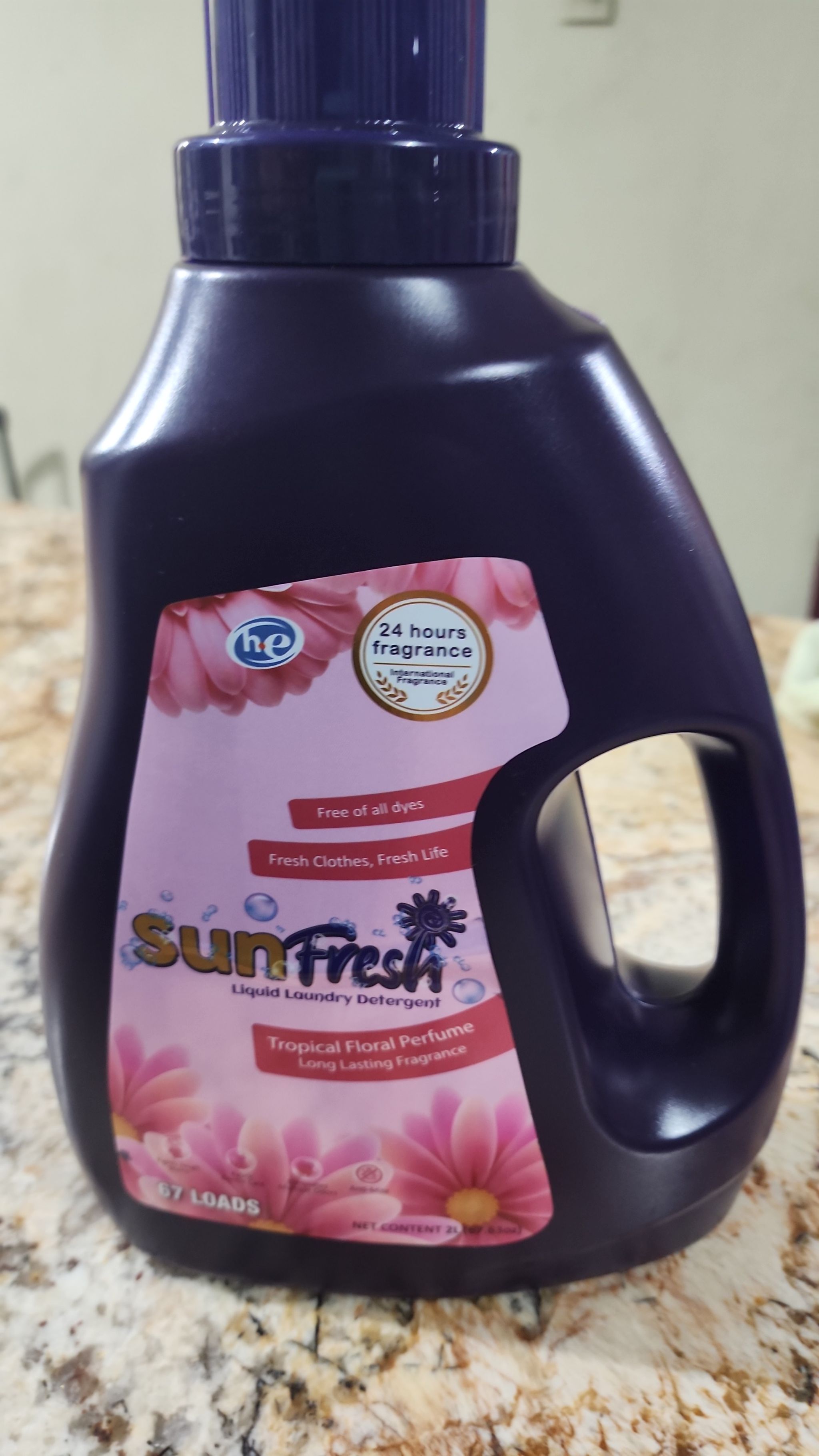 SunFresh Liquid Laundry Detergent _0