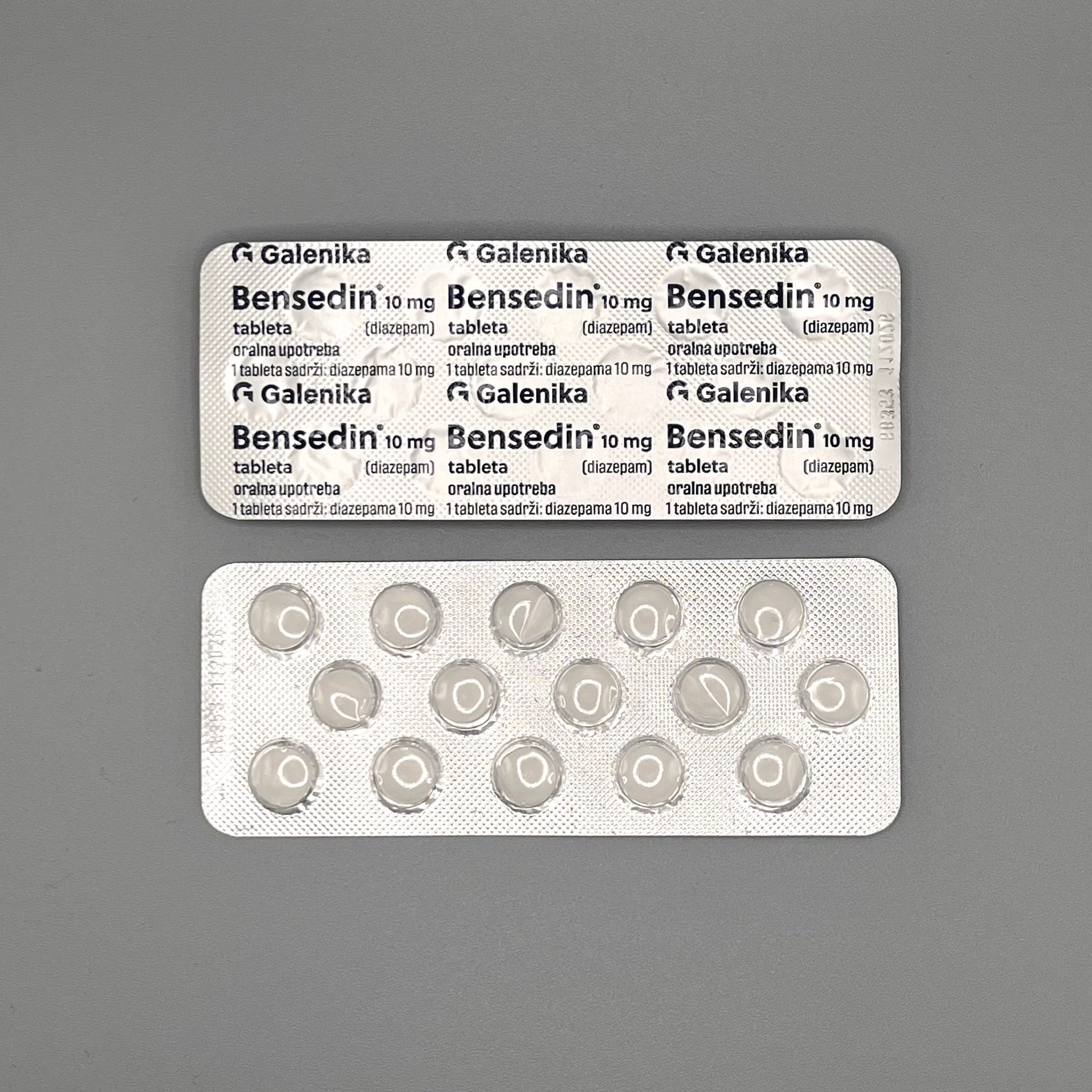 Galenika - Bensedin (Diazepam) - 10mg_0