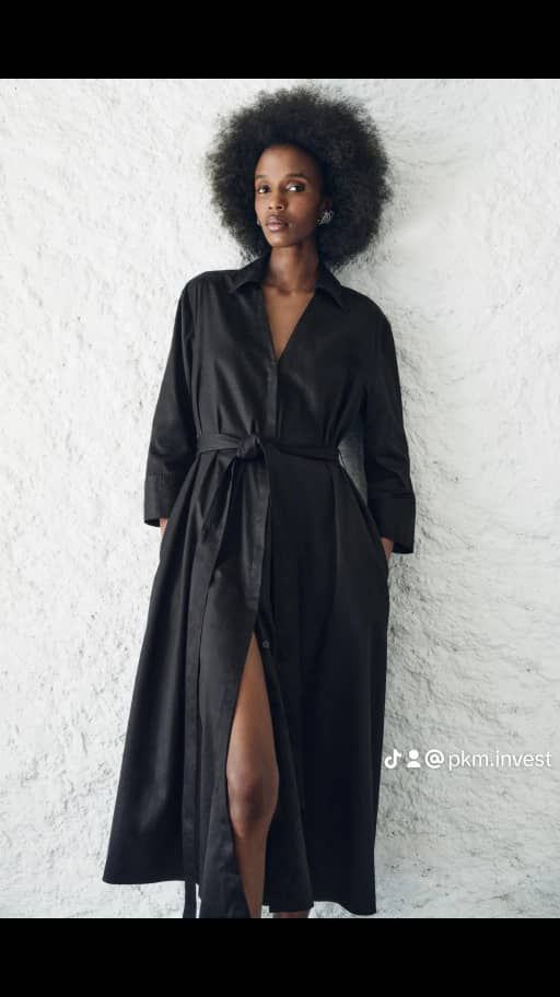 Robe noire zara_2