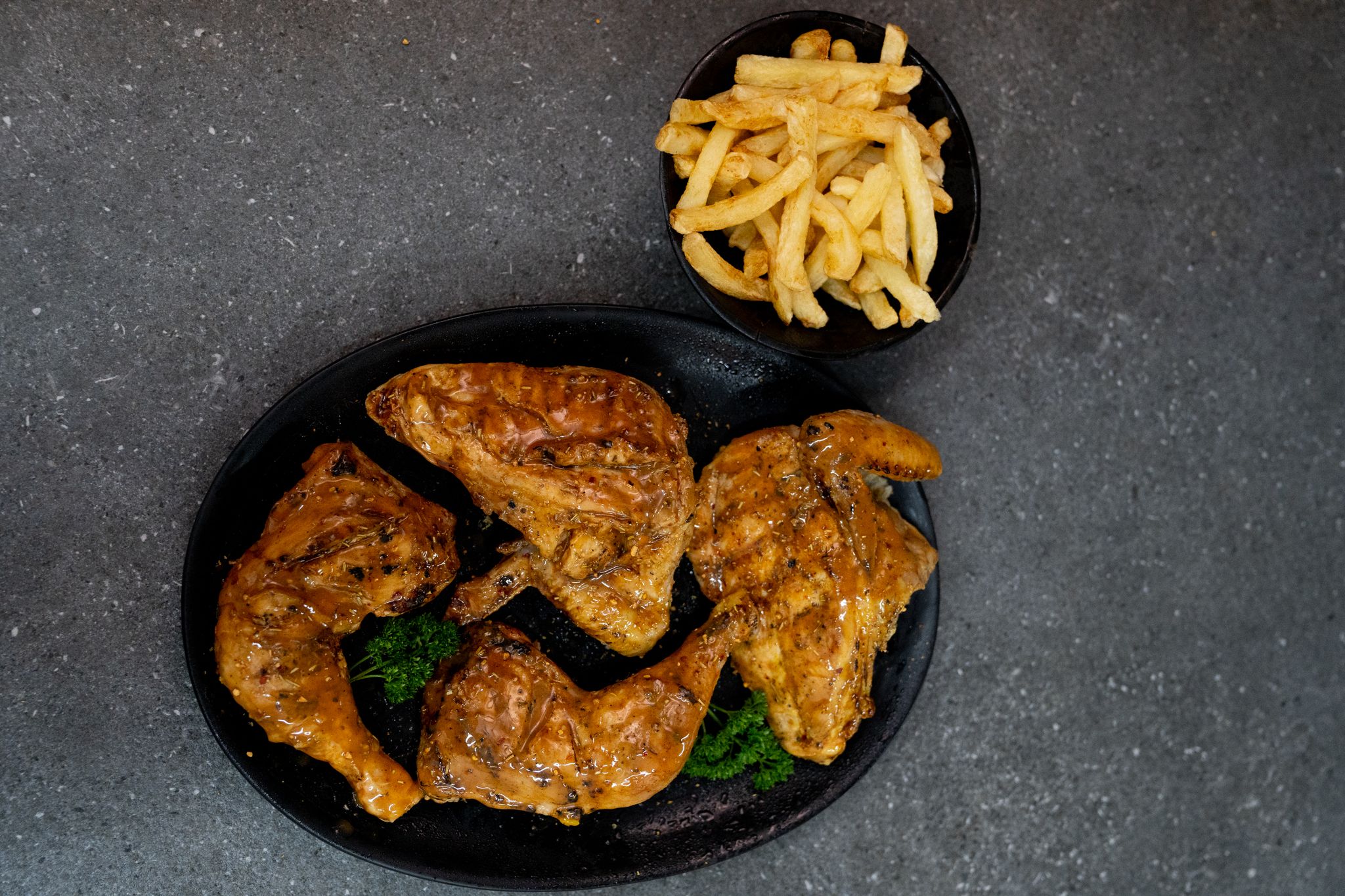 Full Flame Grilled Chicken and Chips_0