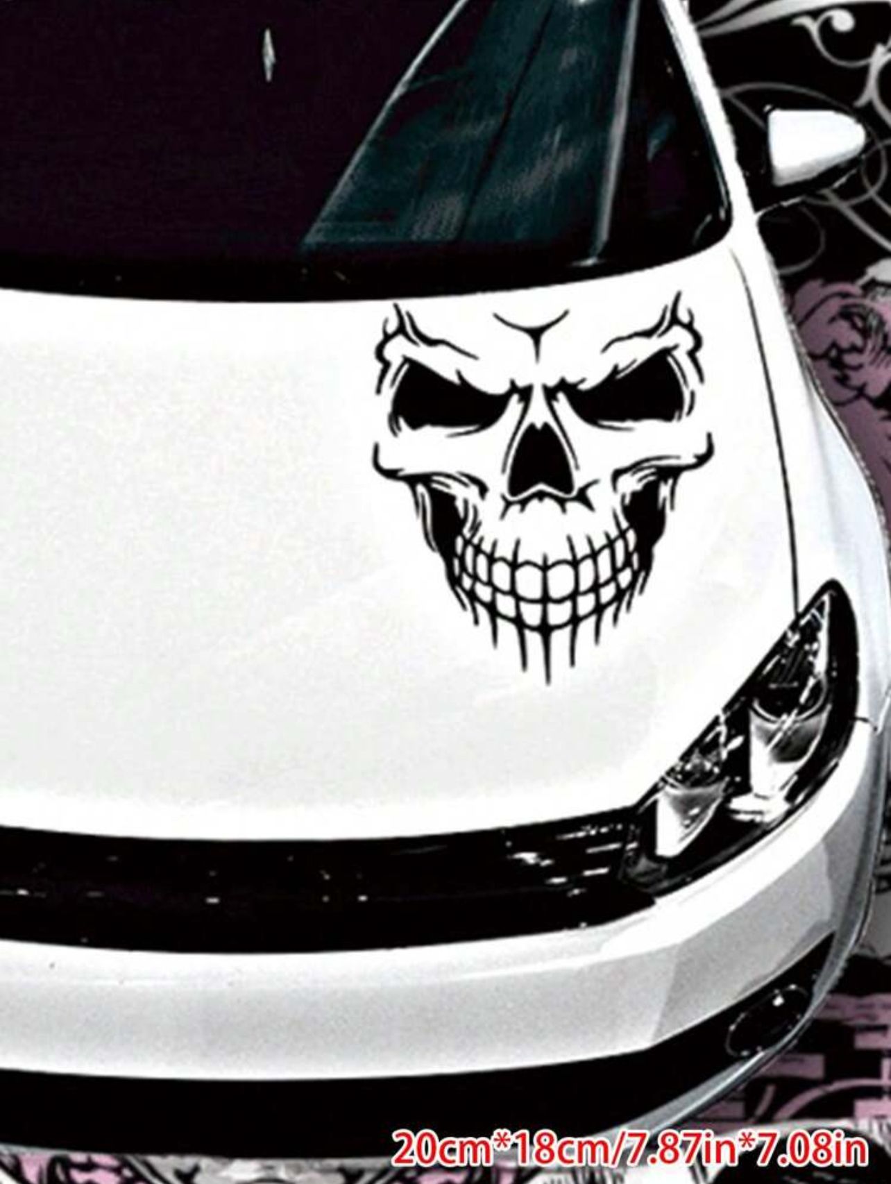 Sticker Skull Noir_0