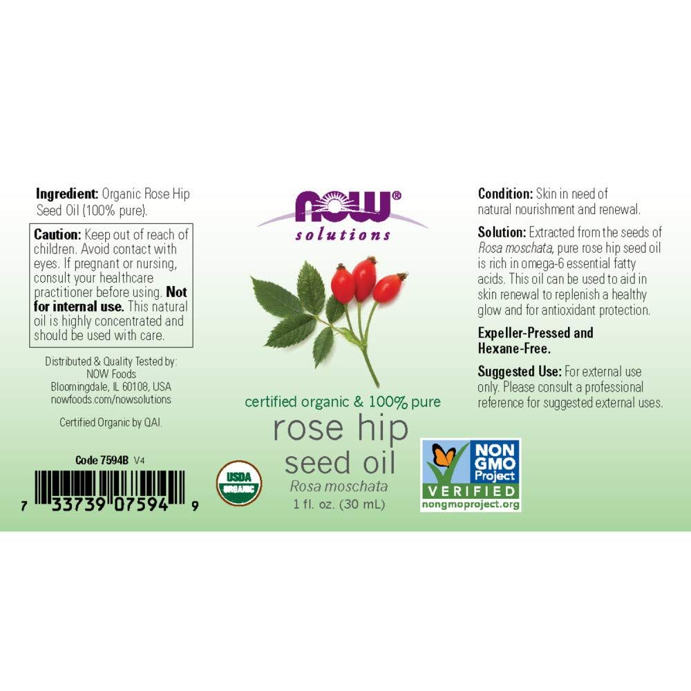 NOW ORGANIC ROSE HIP SEED OIL  1 OZ_1