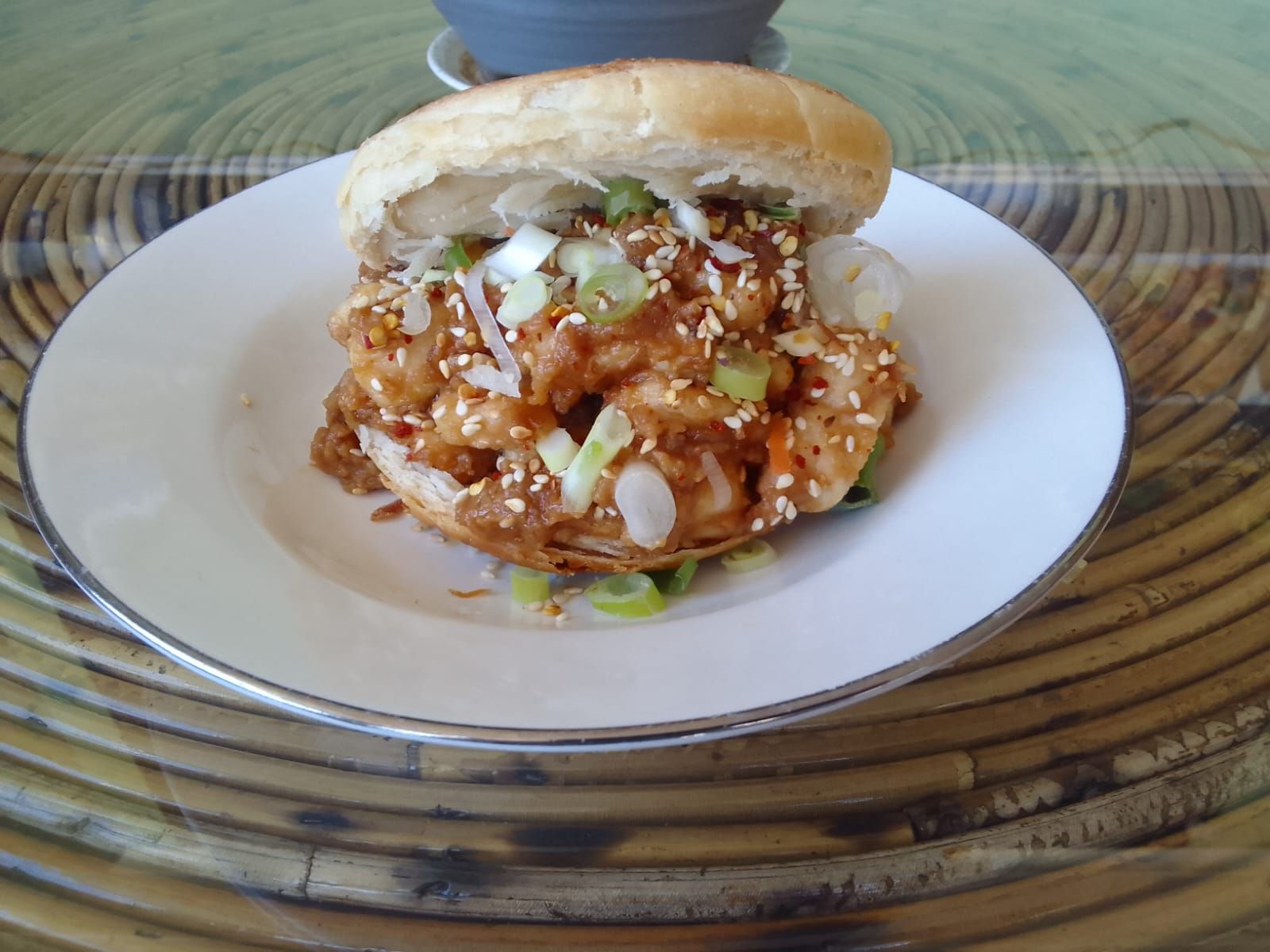 Thai Chicken Satay (Peanut Sauce) Roujiamo - Chinese Burger_0