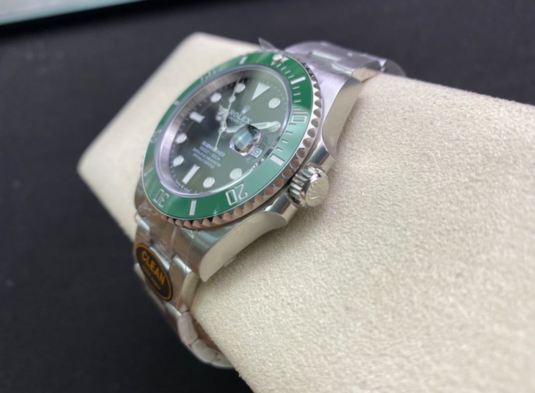 Super Clone Submariner Date Starbucks Green Bezel 126610LV - 3235 Movement_5