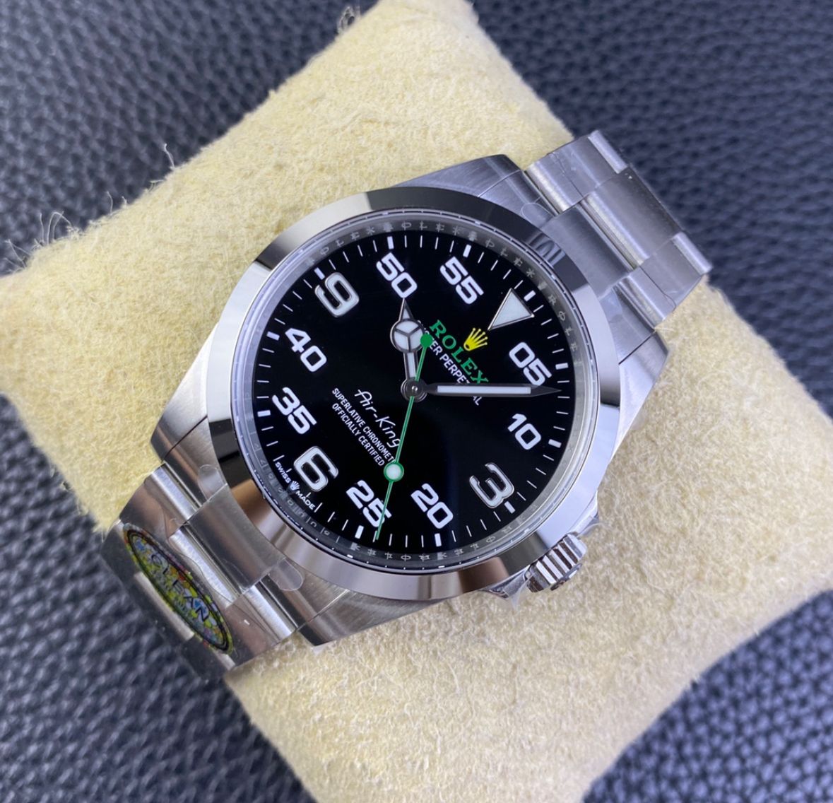 Super Clone Air-King 40mm Black Dial 116900_3