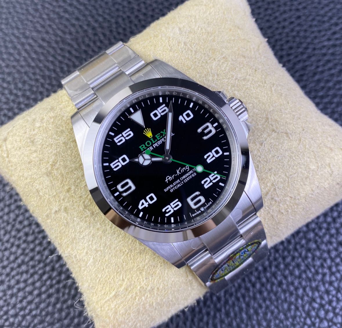 Super Clone Air-King 40mm Black Dial 116900_2