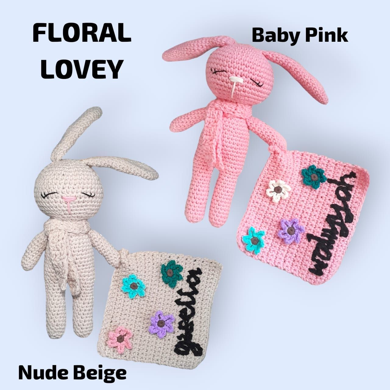 [PREORDER] Customised Name Lovey Bunny_2