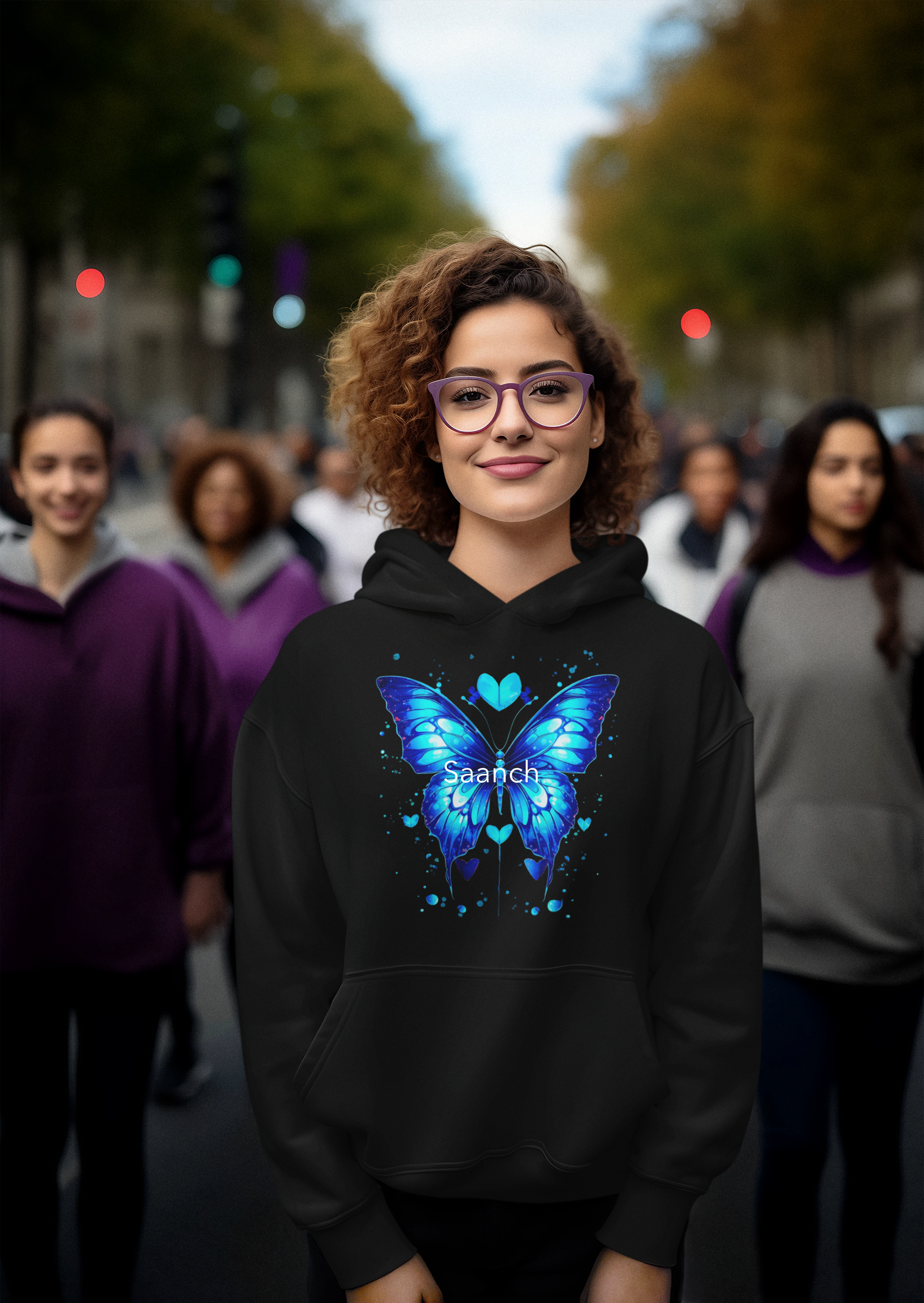 Sweatshirt Hoodies - Butterfly_0